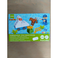 Speelset blokken Politie 13-delig